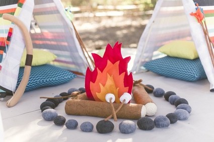 felt campfire
