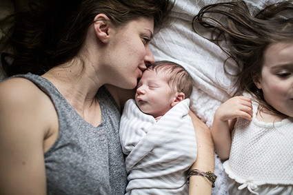 Family newborn photos