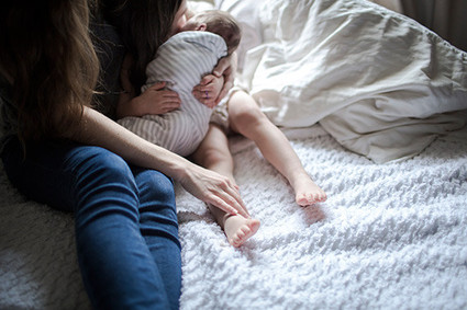 sibling newborn photos