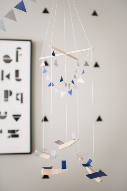 black and white boys nursery