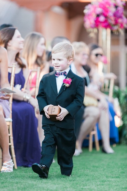 Ring bearer portrait