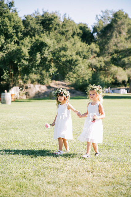 Flower girl portrait