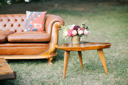 Wedding lounge area
