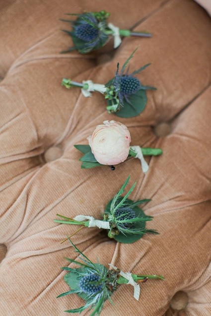 Groomsmen boutonniere Inspiration