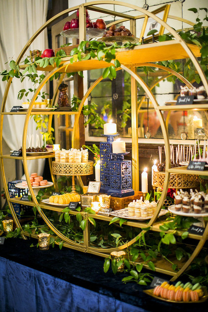 Wedding dessert display