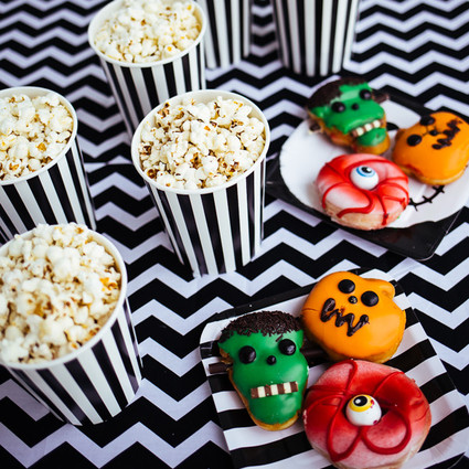 modern halloween party