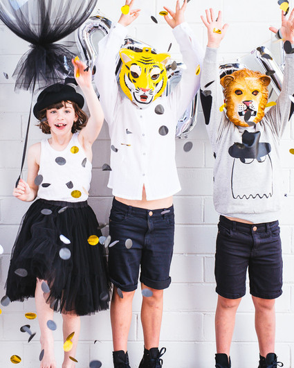 modern halloween party