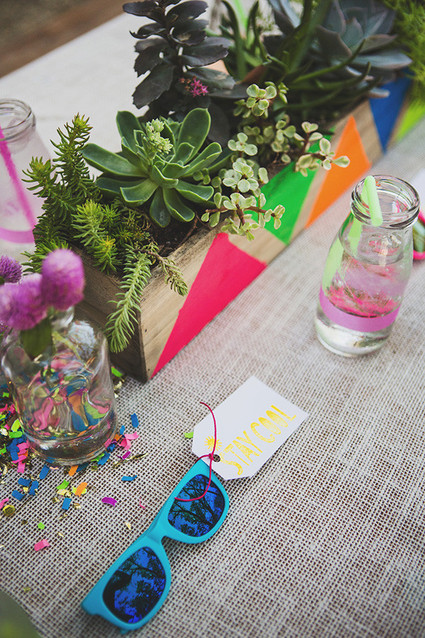 Neon birthday party