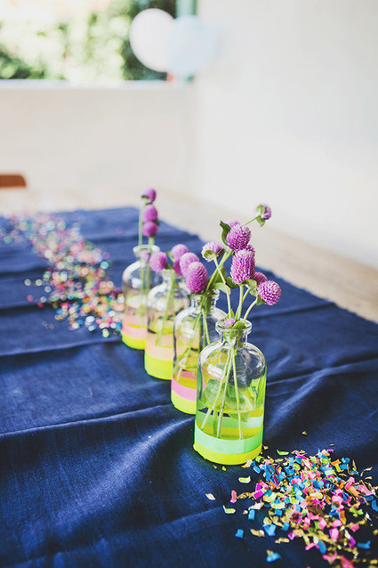 Neon birthday party