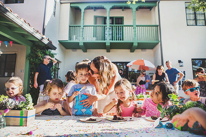 Twin birthday party