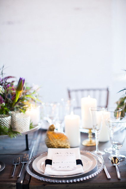 Industrial modern winter wedding inspiration Inspiration