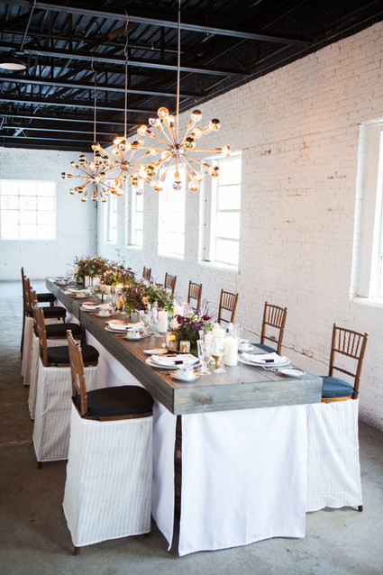 Industrial modern winter wedding inspiration
