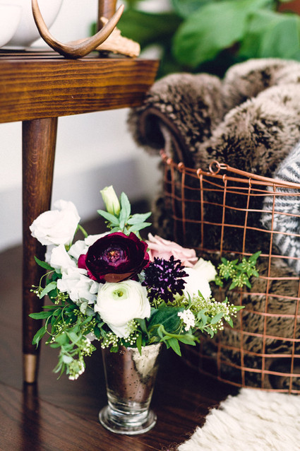 Cozy winter wedding inspirations