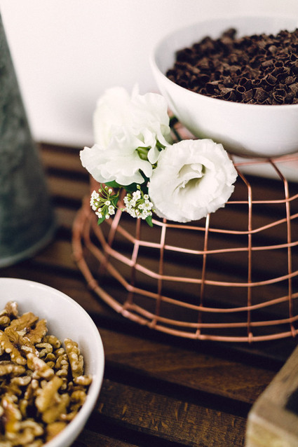 Winter dessert bar