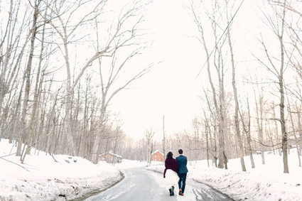 Cozy winter wedding inspirations