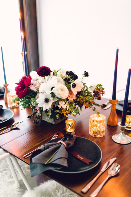 Cozy winter wedding inspirations