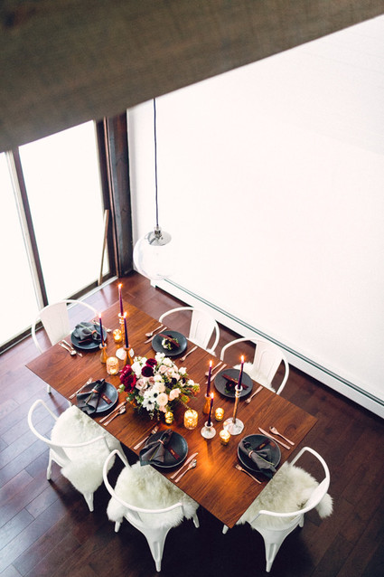 Cozy winter wedding inspirations