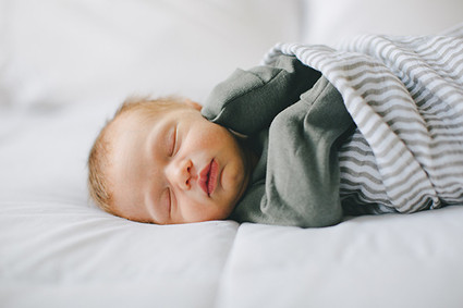 Park Slope newborn photos at home