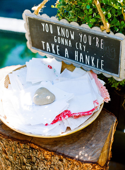 Ceremony favors Inspiration