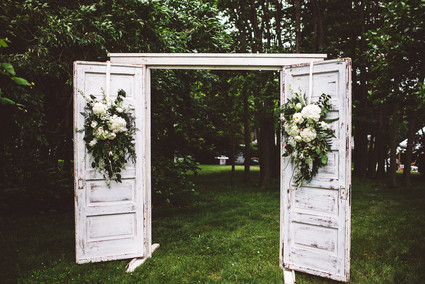 Wedding backdrop