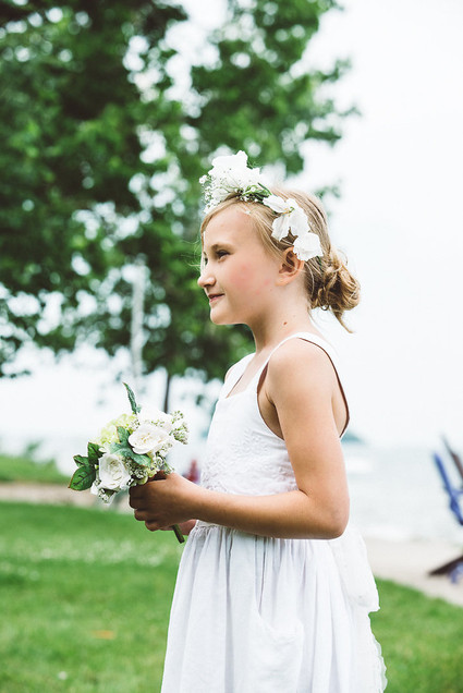 Flower girl portrait