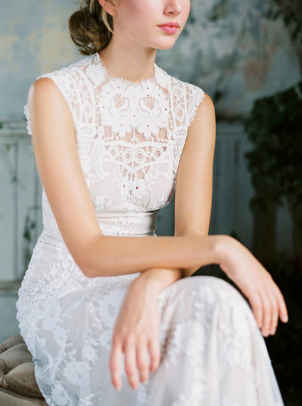Claire Pettibone wedding dress Inspiration