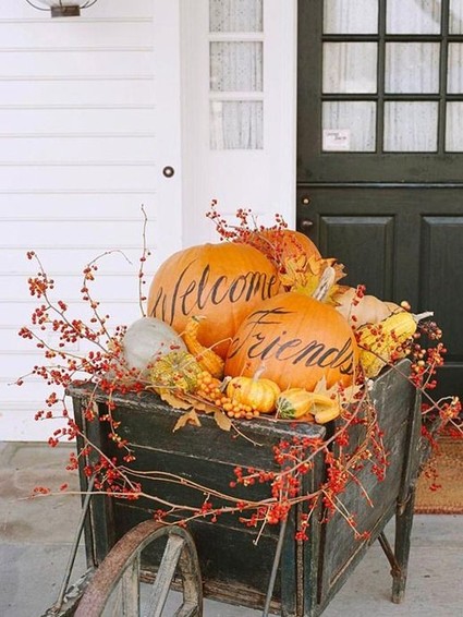Pumpkin decor