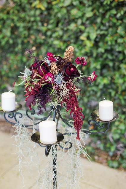 Bohemian halloween wedding inspiration