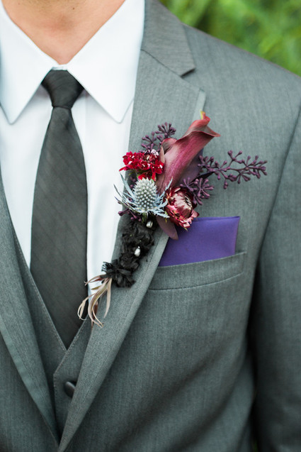 Bohemian halloween wedding inspiration