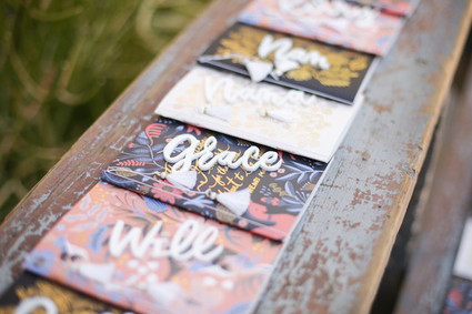 floral baby shower favors