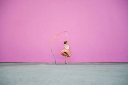 bright urban kids portraits