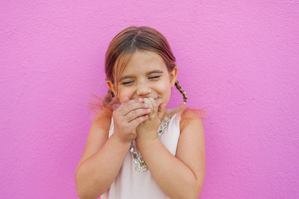 bright urban kids portraits