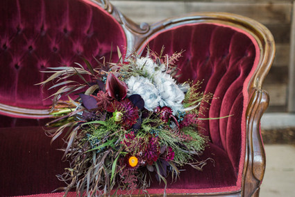 Bohemian halloween wedding inspiration