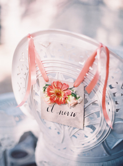 Dia de Los Muertos wedding menu