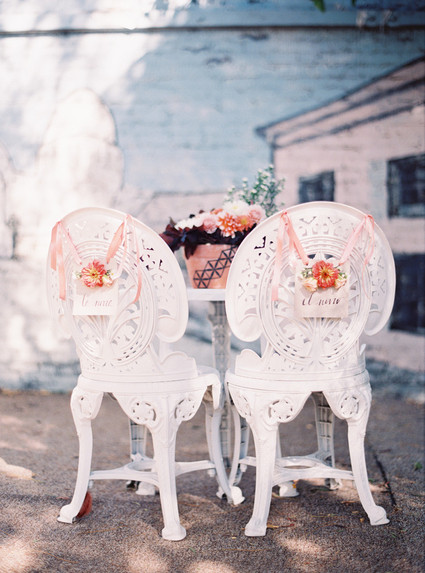 Dia de Los Muertos wedding menu Inspiration