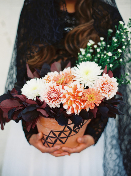 Dia de Los Muertos wedding menu Inspiration