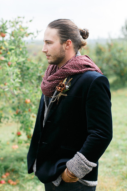 Groom portrait