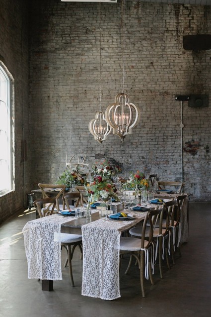 Bohemian tablescape