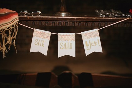 Wedding signage