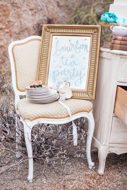 Framed wedding signage