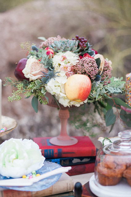 Fall wedding florals