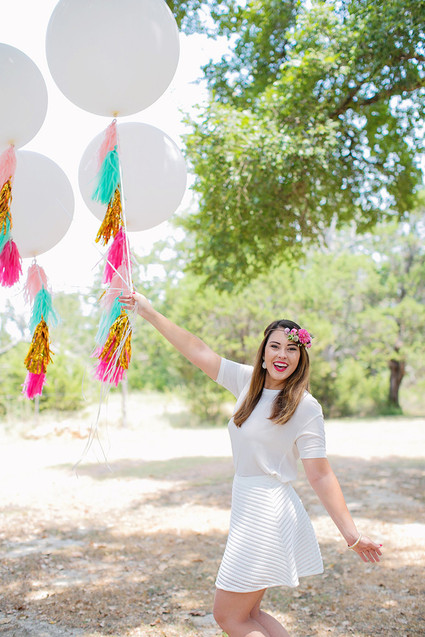 Bridal shower portrait