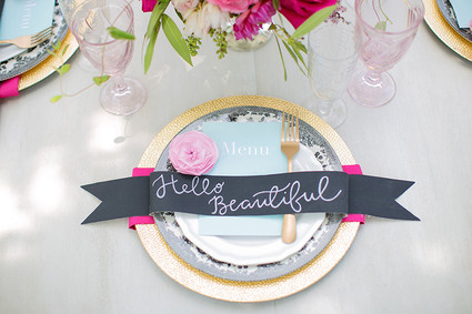 Place setting Inspiration