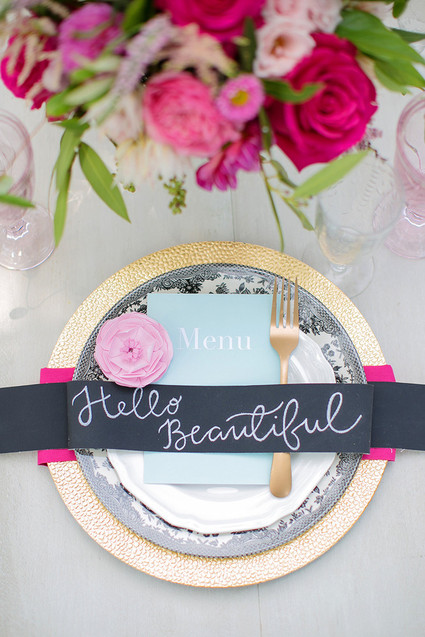 Place setting Inspiration