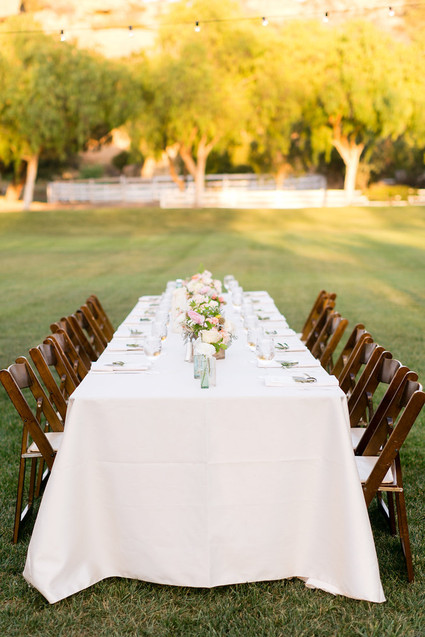 Wedding tablescape