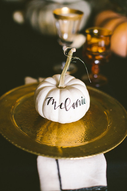 Halloween place setting