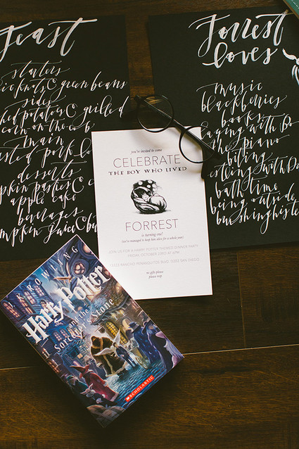 Harry Potter 1st birthday Inspiration