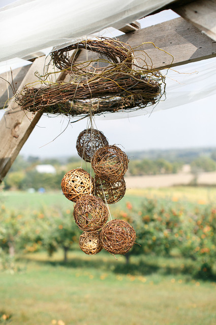 Rustic wedding decor
