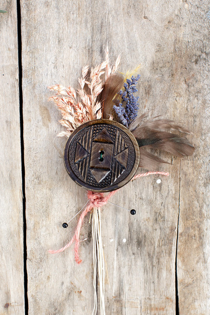 Fall boutonniere