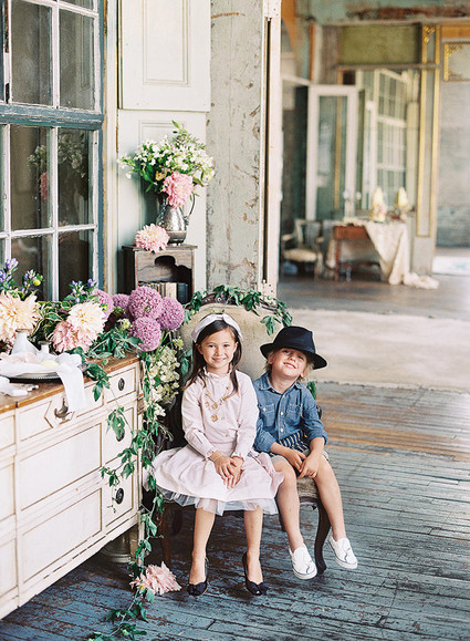 elegant childs birthday